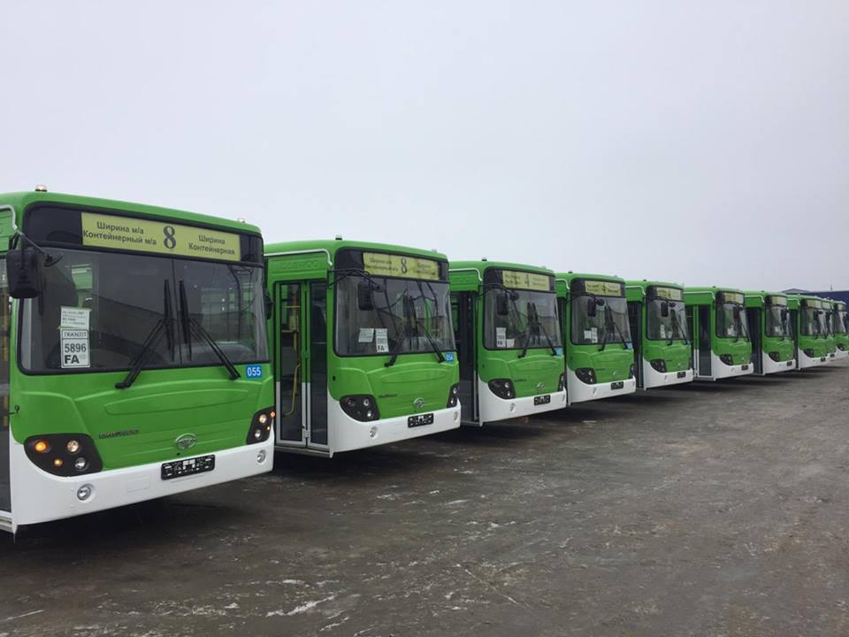 Атырауда қоғамдық көліктер паркі 20 жаңа автобуспен толықты Атырауда қоғамдық көліктер паркі 20 жаңа автобуспен толықты - на politic.bugin.kz