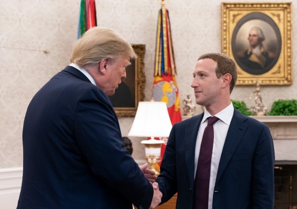 Трамп Ақ үйде Цукербергпен «жағымды кездесу» өткізгенін мәлімдеді Трамп Ақ үйде Цукербергпен «жағымды кездесу» өткізгенін мәлімдеді - на weekend.bugin.kz